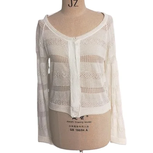 
Spring 2020 Korean Version Sweater Top Of The New Bat Sleeve Torn Hook V Neck Knitwear Women Loose Pullover Thin Women Sweater 