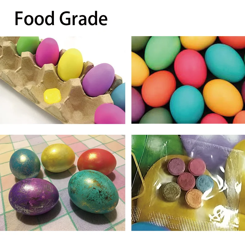 Hot Sale Food Dyeing Dye Pigment Powder Tablet For Easter Egg