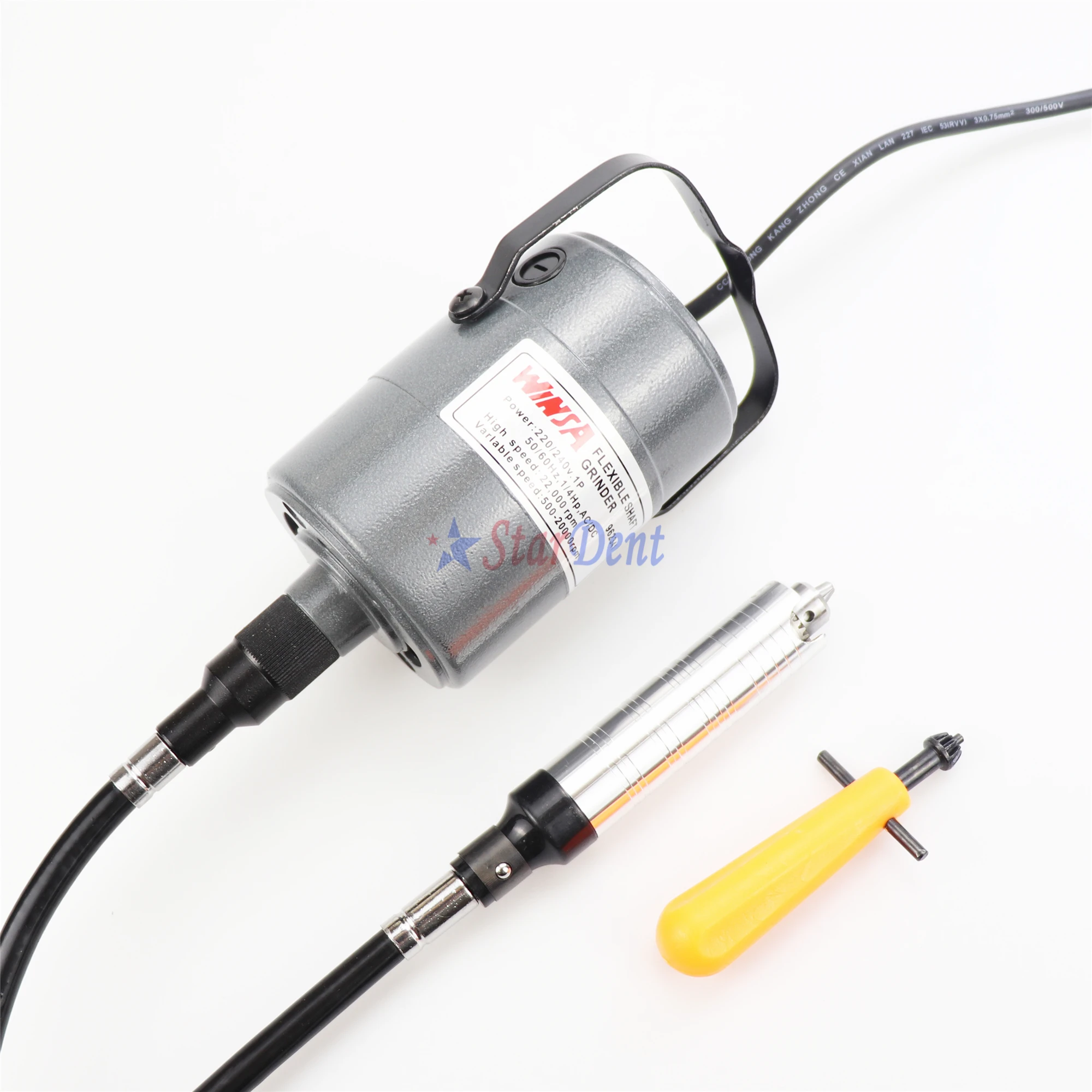 Dental Micro Motor Flexible Power Carver Electric High Speed Flexible Shaft Rotary Wood Carver Power Tool Carving
