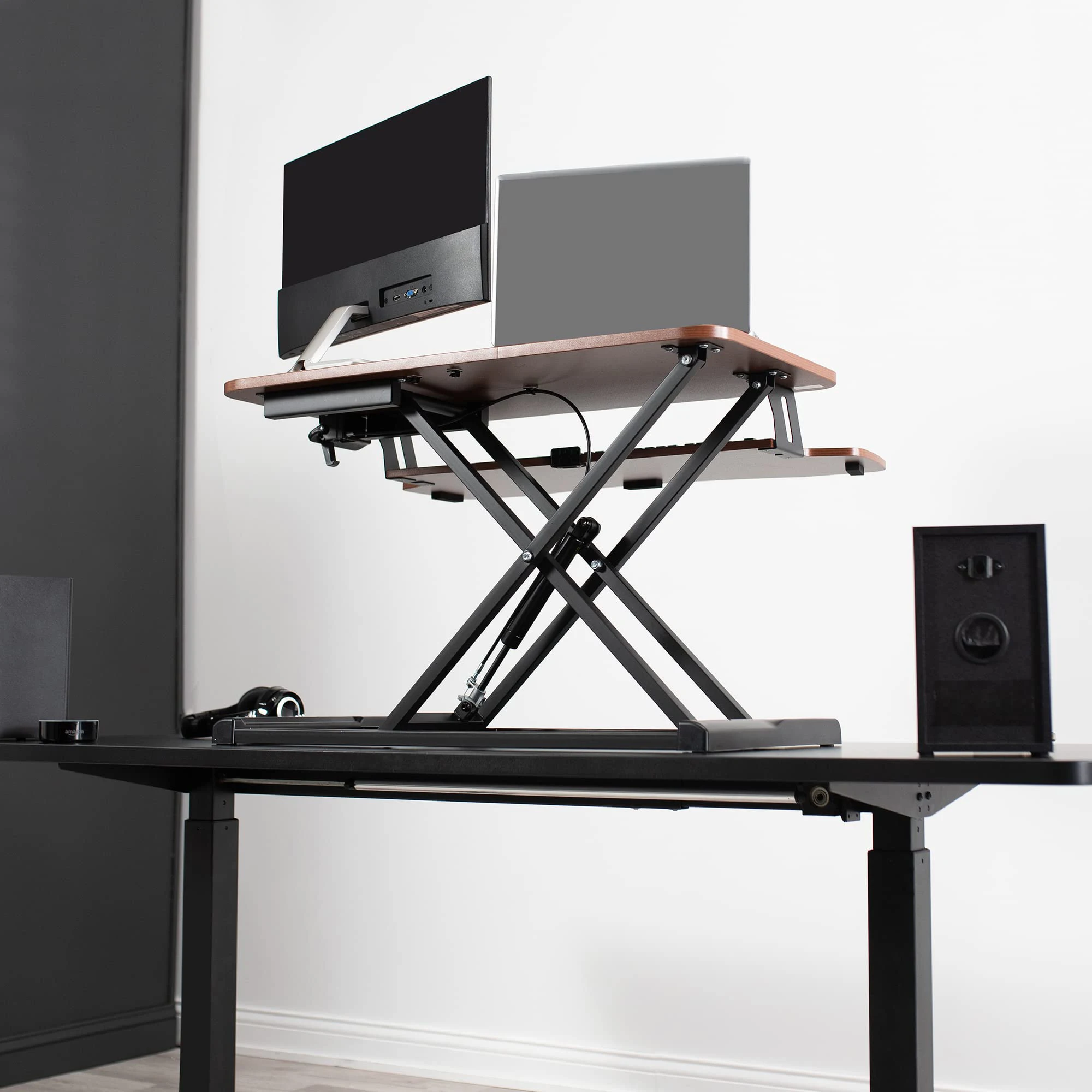 Adjustable Stand Up Desk Riser, Standing Desk Converter Desktop Workstation