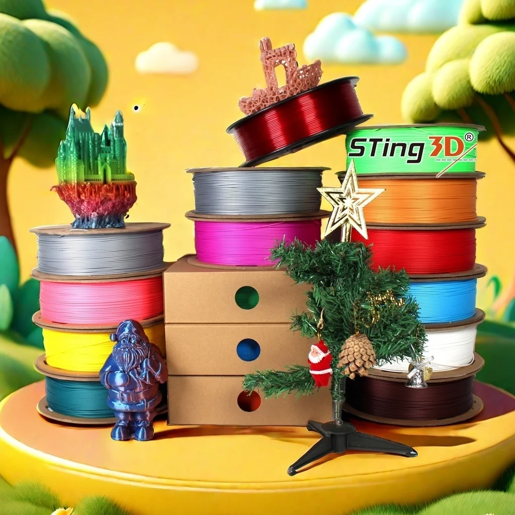 Sting3d PLA plus filament 175mm PLA pro 3d printer filament 175mm PLA 3d filament 3d printing filamento 3d plastic rob