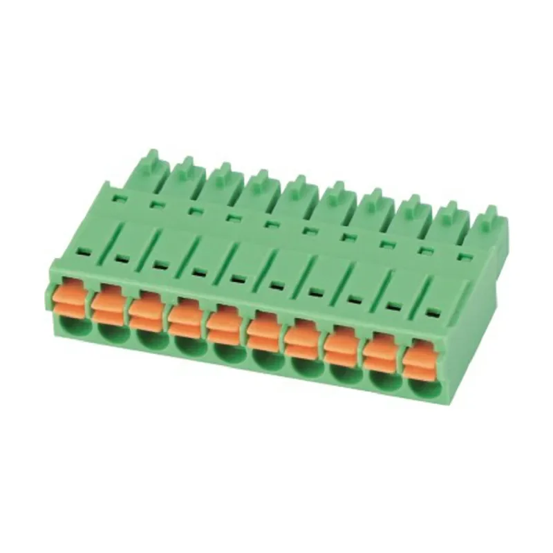 Terminal Block Light Wire Connector Through Hole 5 Position Headers Pluggable Terminal Blocks 1881325 Din Rail Terminal Block