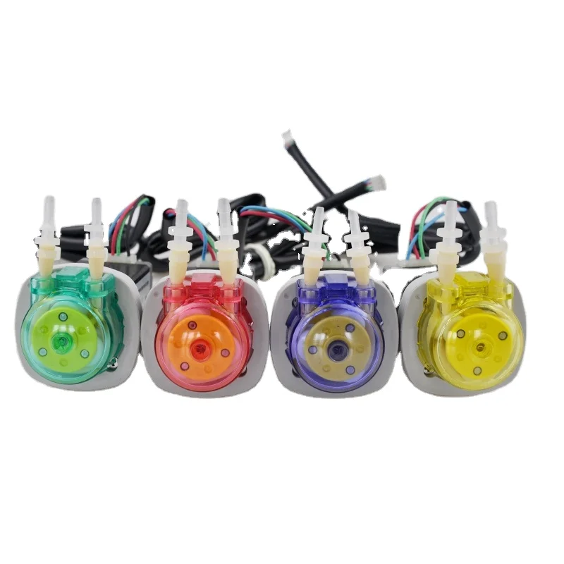 Kamoer KFS Series High Precision Stepper motor 24v Micro Chemical Peristaltic Pump