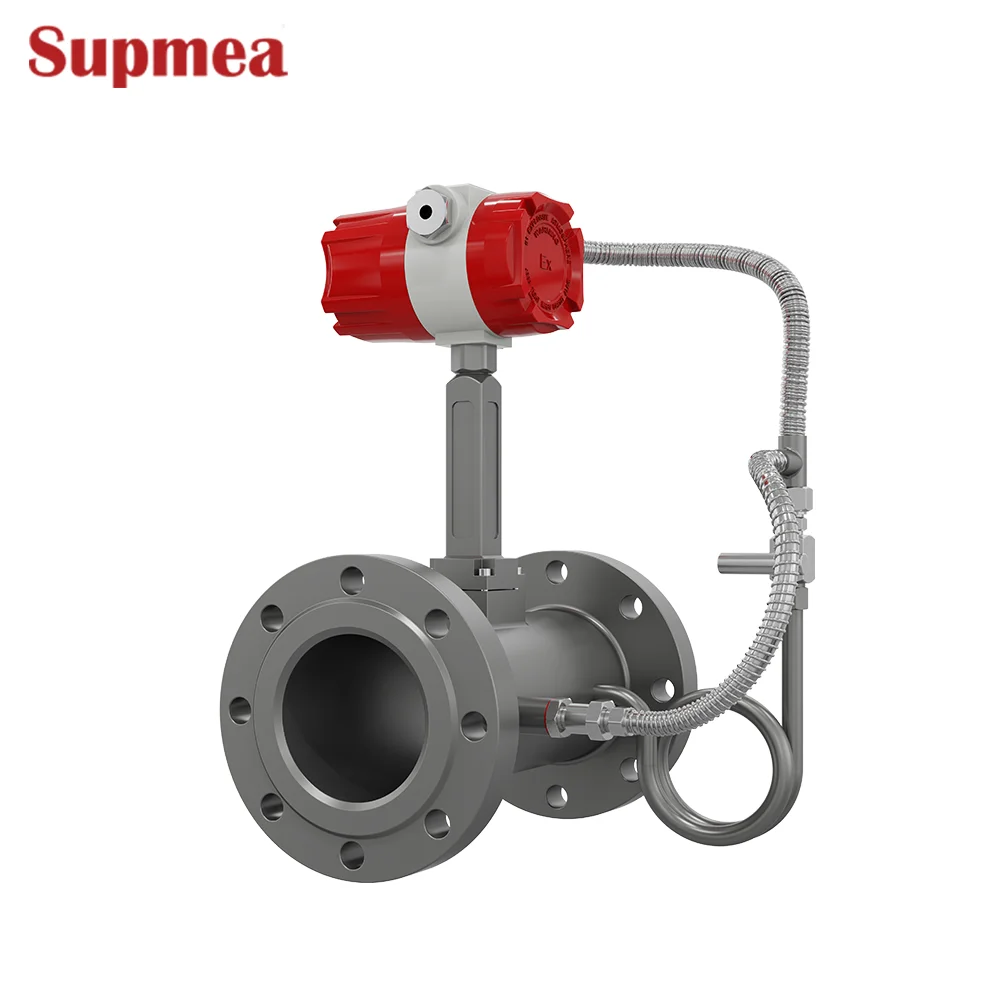 vortex street flowmeter dn200 Compressed air flow meter vortex flowmeter remote type