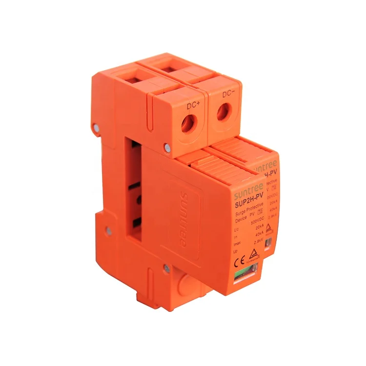  Suntree SUP2-PV 20KA до 40KA DC SPD солнечный PV стабилизатор напряжения с пиковым