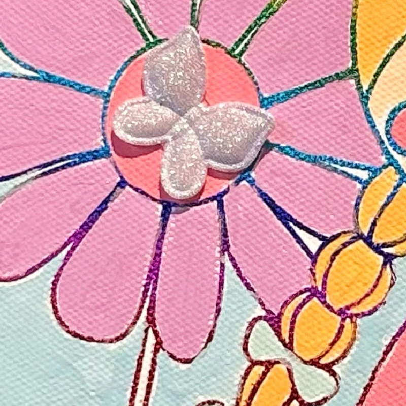 Custom Cartoon Girls Paint by Number Set Classic & Creative Acrylic Juguetes Educativos with Wooden Frame for Kids