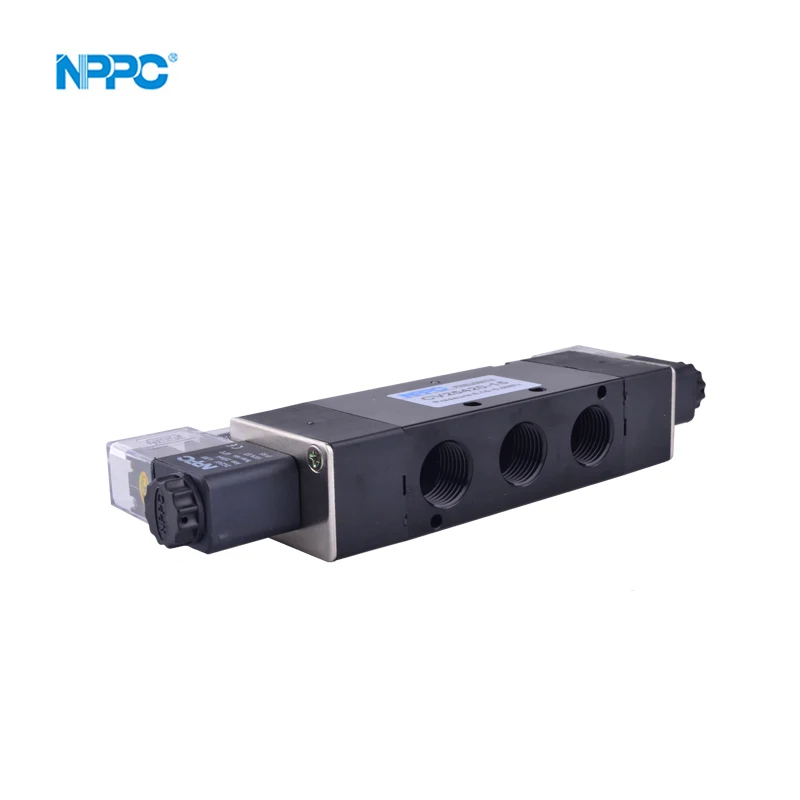 4V420-15  CV series double head solenoid valves Good Quality 5/2 Way Pneumatic Alloy Air solenoid valves supplier CV25420-15