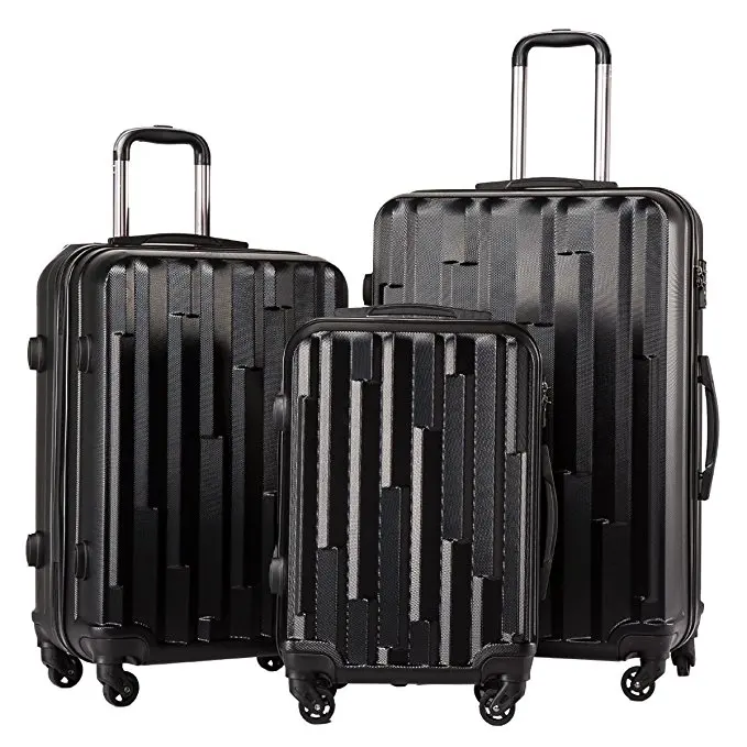 
China wholesale new product adult 360 degree luggage ABS ABS PC luggage sets suitcase trolley bag 