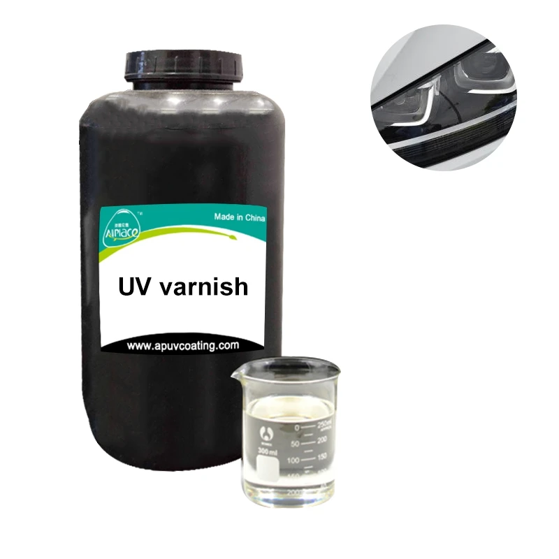 Repair Auto Paint UV Varnish Car Headlight PC Painting UV Coating Varnish