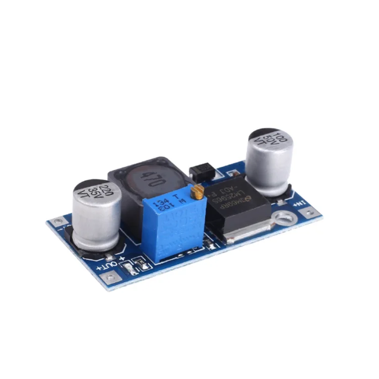 Фабрика 4.5V~60V LM2596 dc конвертер модуля преобразователя понижающий модуль Регулируемый вход
