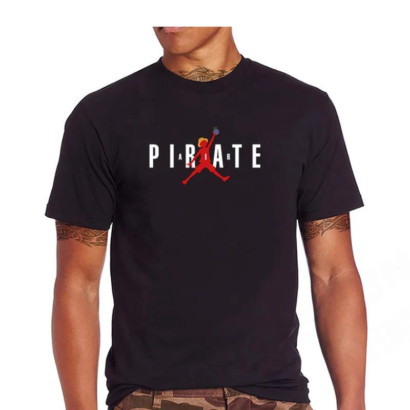 
Japan Manga Camisetas Mujer Verano Anime One Piece Monkey D Luffy Pirate King Pirate Casual Men t-shirts t shirts tshirts Letter 