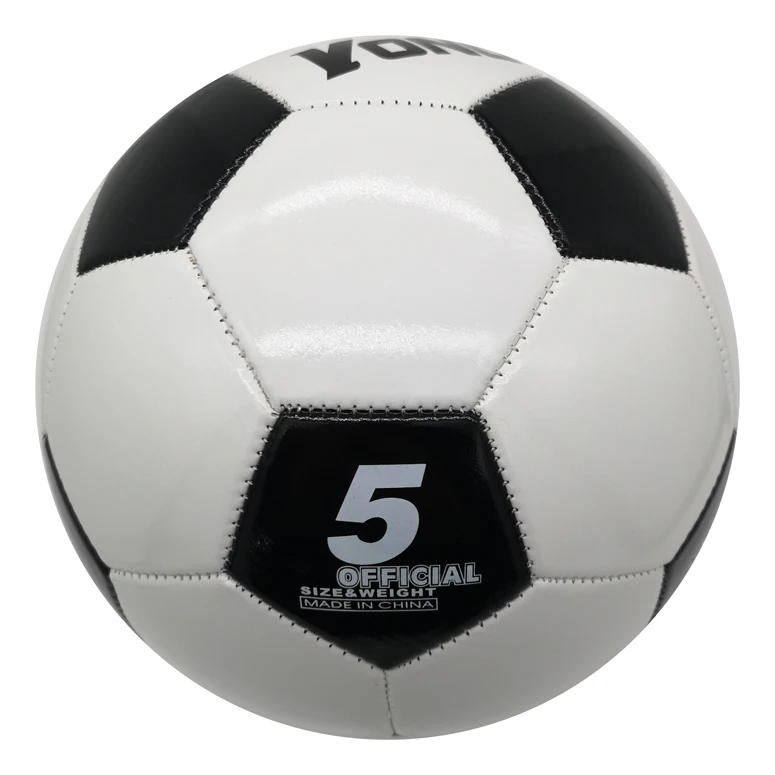 
classics WHITE BLACK football Official Size 4 Smooth Surface custom logo soccer ball 