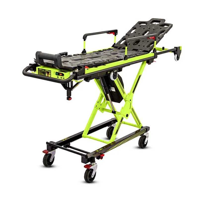 X hydraulic electronic emergency rescue ambulance trolley stretcher hospital injured equipment transfer bed