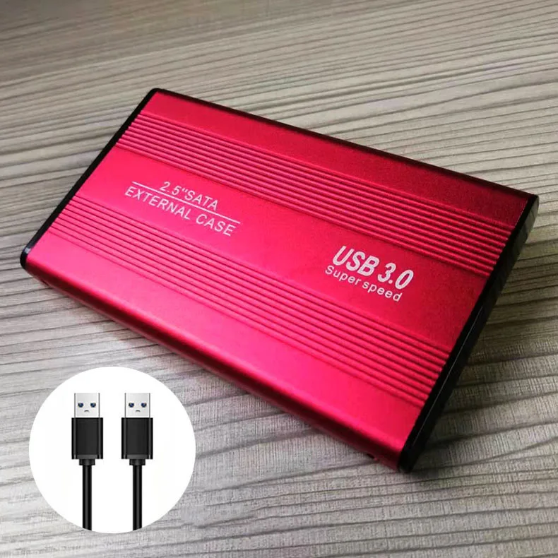 Aluminum 2.5 Inch SATA III to USB 3.0 5Gbps External HDD Enclosure Hard Drive Case SSD Box Support Hot Plug For Windows Mac