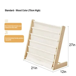 Домашняя детская деревянная лестница, книжная полка, детская книжная полка, органайзер для хранения книг, книжный шкаф