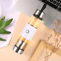 Fruit Infuser Bottle with Stainless Steel Lid and Colourful Nylon Sleeve bottle with tea infuser - BPA Free Non-Leaching Seal