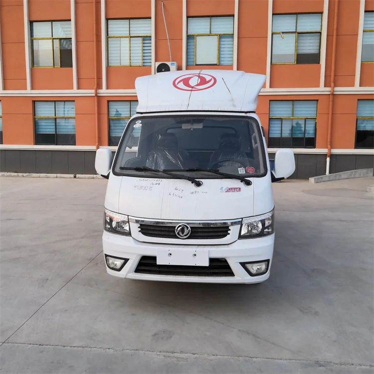 Manufacturers produce Dongfeng brand 8 cubic dump garbage trucks with good performance