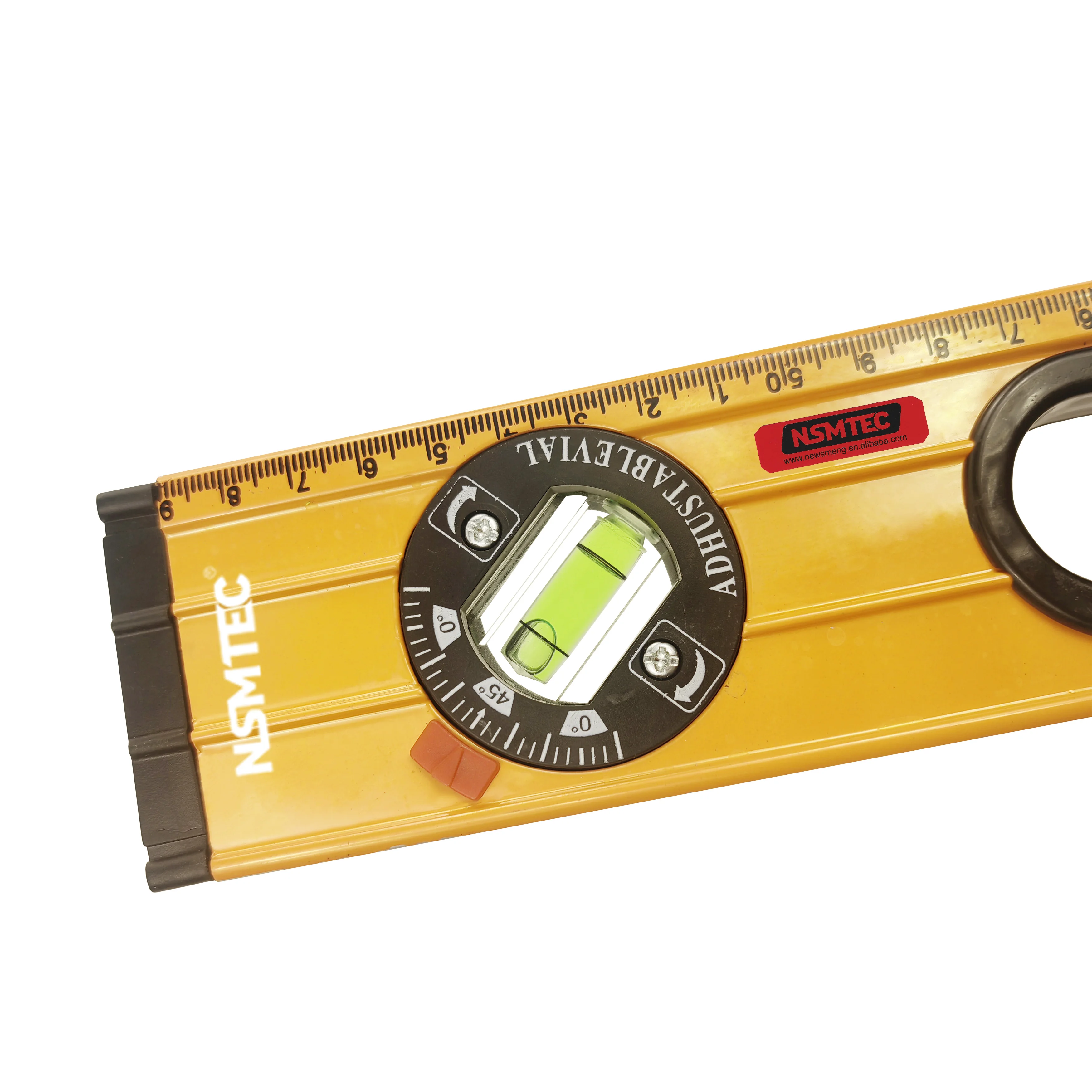 NSMTEC 2024 High Quality digital spirit level with laser Bubble Level with double View Vertical Site Leveler Tool