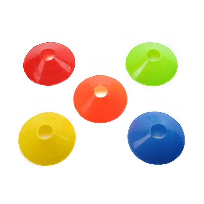 More Thicker More Flexible Multi Color Cone for Agility Training Soccer Football Kids Field Marker