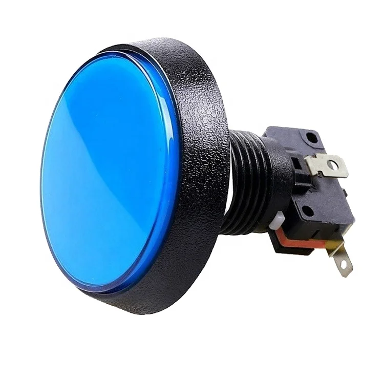Factory direct wholesale switch LED arcade illuminated push button