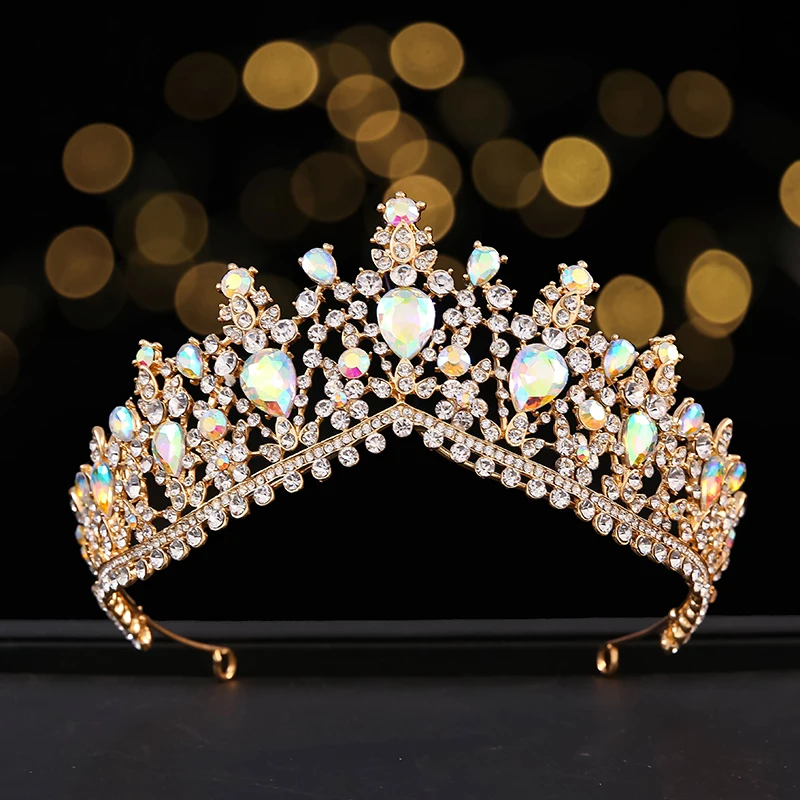 Украшенные стразами короны богини короны свадебные аксессуары для волос Корона повязка на голову свадебные аксессуары для волос