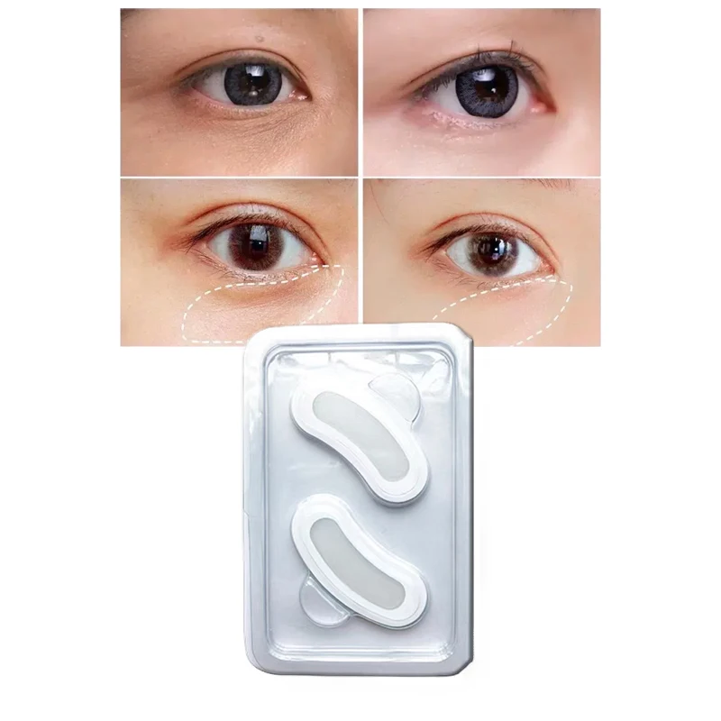 Индивидуальная микро-игольчатая маска для глаз от морщин Антивозрастная удаление темных кругов увлажнение под глазами патчи