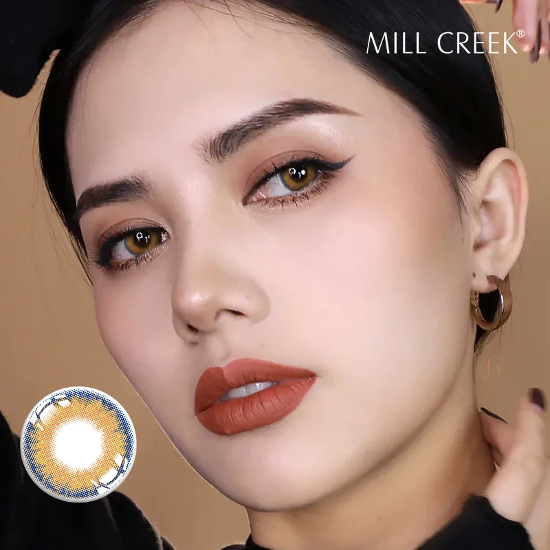 Mill Creek eye contacts 13 colors brand contact lenses beauty lens contact lens.