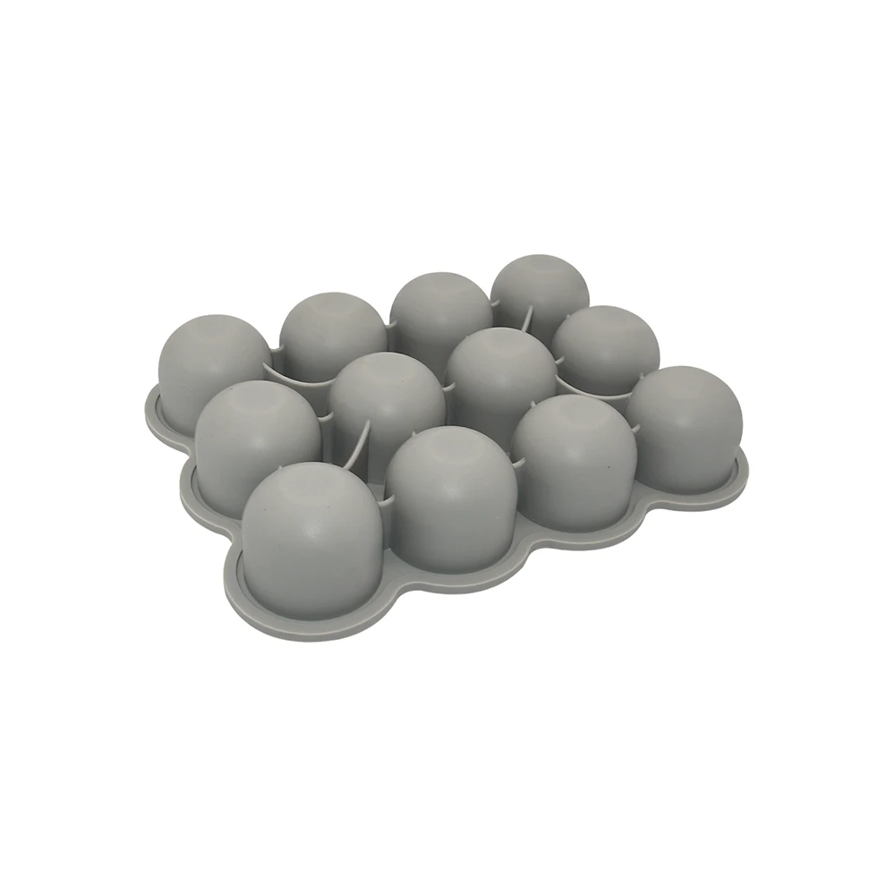 Customized BPA Free Reusable Silicone Baby Food Storage Tray for Freezer Storage of Baby Food Puree Fruit Vegetable Breast Milk