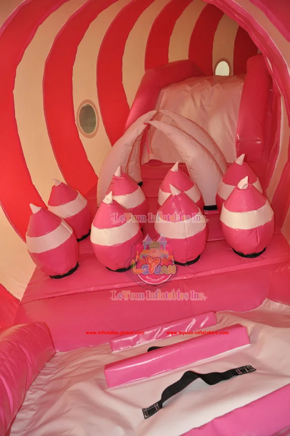 10M x 10M Worm Inflatable Tunnel Obstacle Course For Sale