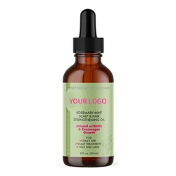 Amazon Best Selling Natural Organic Hairloss Hair Growth Serum Rosemary Oil Hair Growth Products