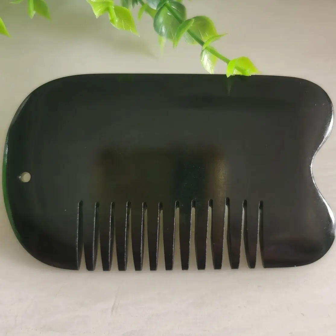 Gua Sha Facial Body Massage Tools Unique Guasha Bian Stone 3D Gua Sha Stone with Ridges Gentle Scraping Massage Comb