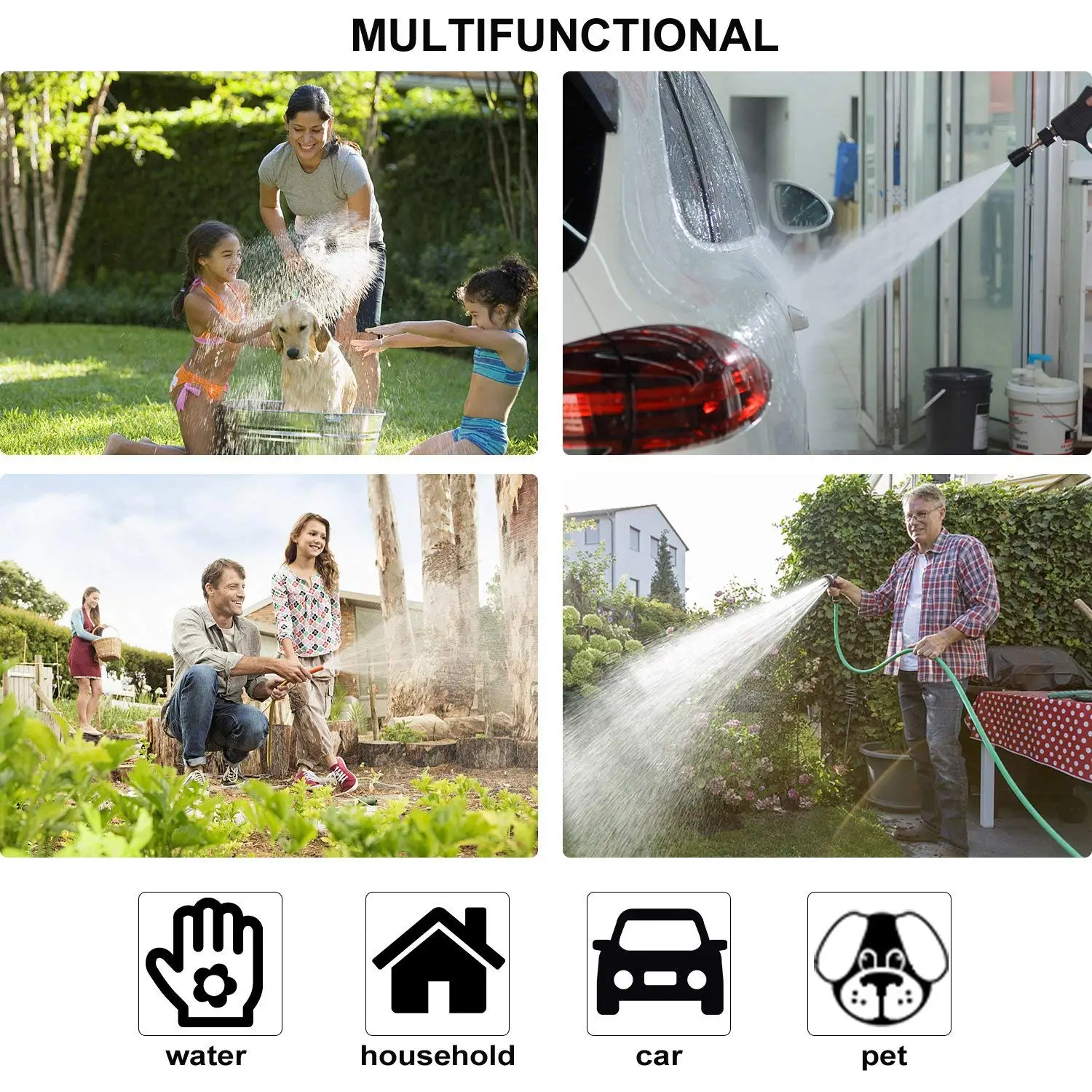 New Small Pressure Portable Food Grade Water Cleaning Suction Rubber Supply Pump Hose Pvc Pipe