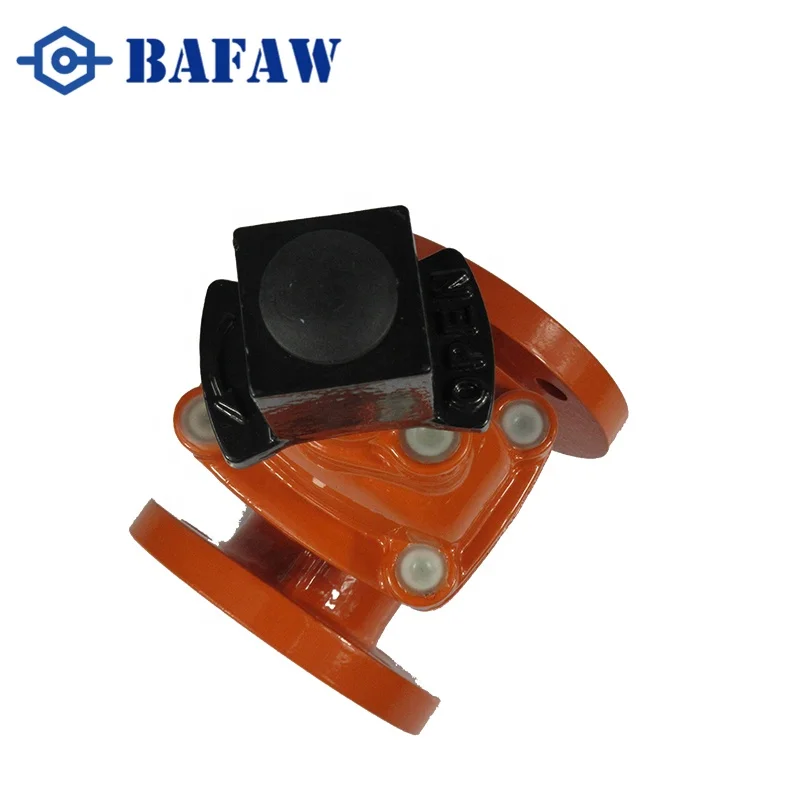  AWWA C509 ductile iron flanged gate