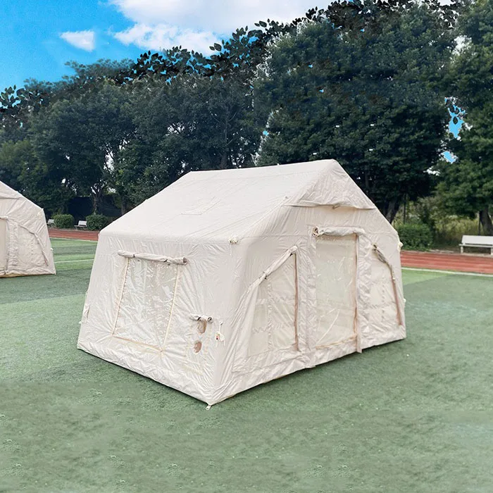 Factory direct sales Portable Outdoor Inflatable Camping Tent Thickened Inflatable Tent