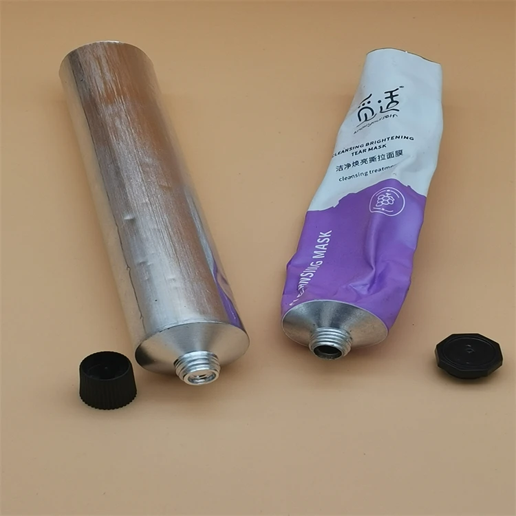 Hotel Supplies Bath Cream Shower Gel 30ml 40ml Haircare Products Shampoo Metal Package Travel Size Empty Aluminum Tube