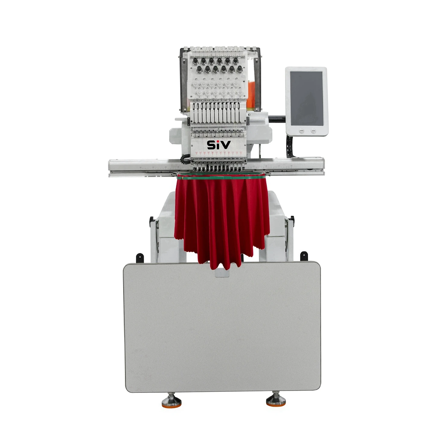 wholesale embroidery computerized machine home industrial single head embroidery machine for t-shirt hat