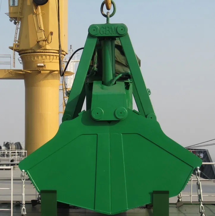 GBM 8 ton - 60 ton hydraulic grab bucket for crane clamshell grapple