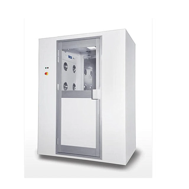 maintain purity blow microscopic dust medical air shower door box air shower