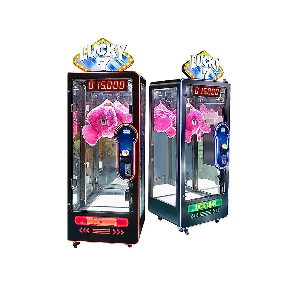 Competitive Price Classic Arcade Coin Operated Lucky Cutting Doll Toy Gift Game Vending Machine Arcade Claw Cut Game Machine