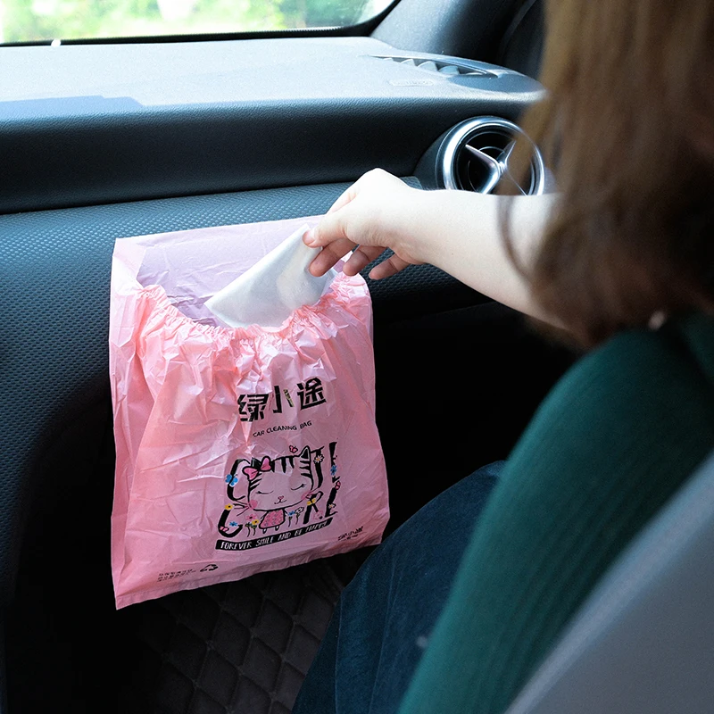 New Style Car Trash Bag Trash Bin