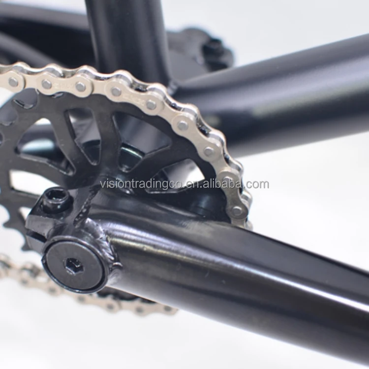 Stock ready CRMO BMX tubular cranks compatible with 8T spindle axle