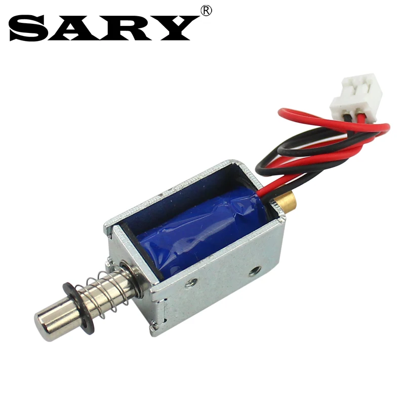 LY0420S Small push-pull electromagnet DC12V telescopic electromagnetic push rod strong suction switch