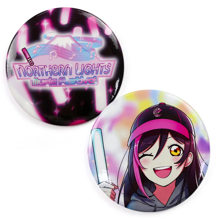 cheap wholesale oem shape heart shaped button badge for sale