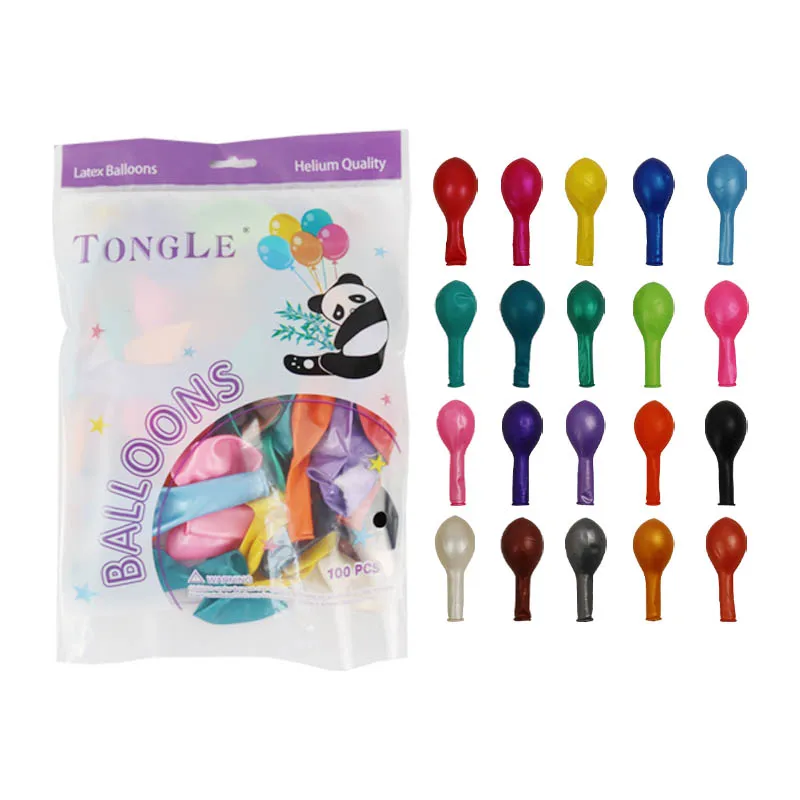 Custom printed balloon latex pear color balloon