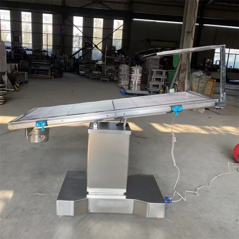 304 Stainless Steel Hydraulic Lifting Constant Temperature Operating Table Pet Cat Dog Animal Hospital Diagnosis Treatment