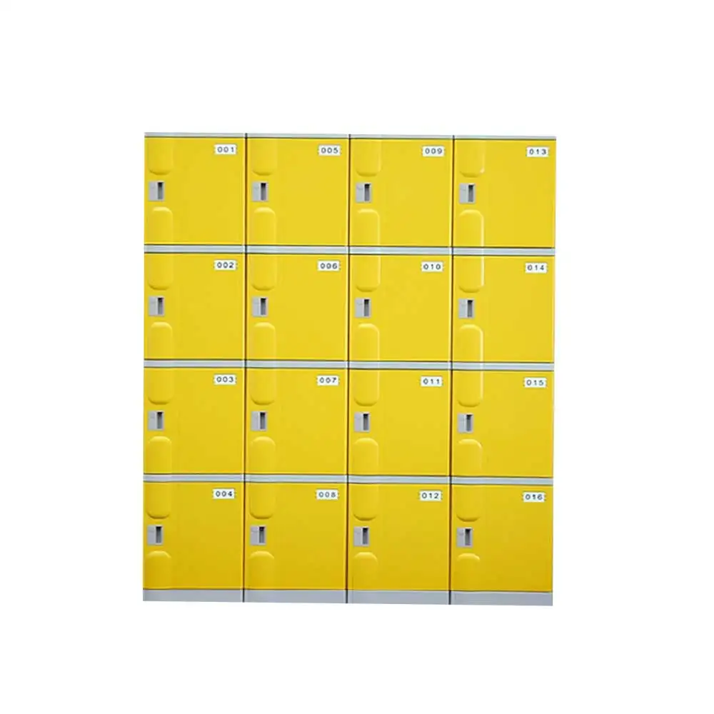Smart Storage Lockers Plastic Wardrobe ABS Plastic Locker For School Office Gym