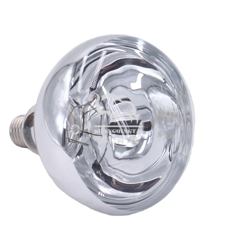 250W Chicken Heating Lamp For Poultry Livestock Farm Heater Bulb Heat Light Chick Brooder Lamp Pig Farm, Pets