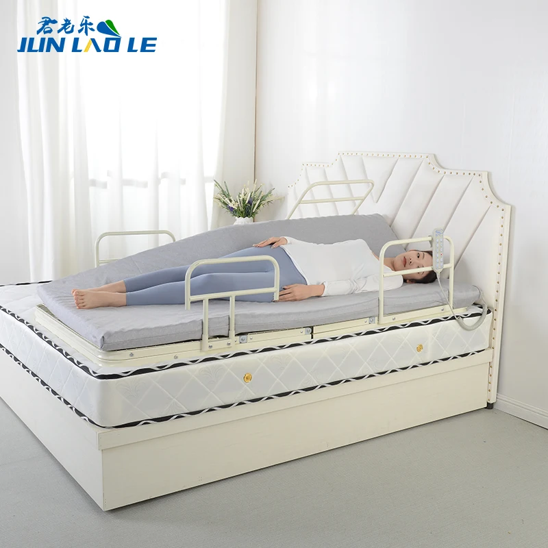 OEM Multi-function Electric Turn over  Lifting Back Leg Device Adjustable Steel Bed Backrest frame for elderly care products