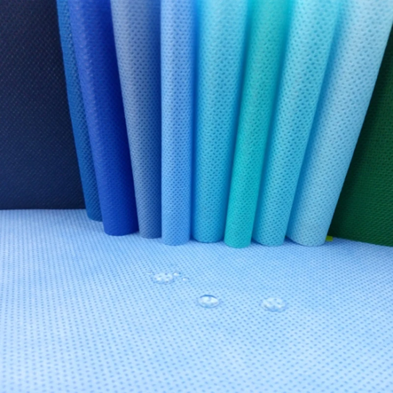 Breathable waterproof PP spunbond non woven for surgical gown spunbonded nonwoven fabric