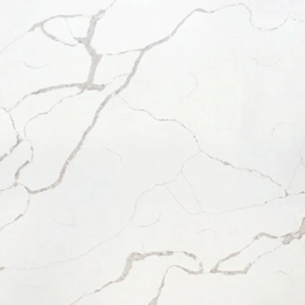 Manufacturer calacatta white engineered quartz slab artificial vanity quartz sintered stone